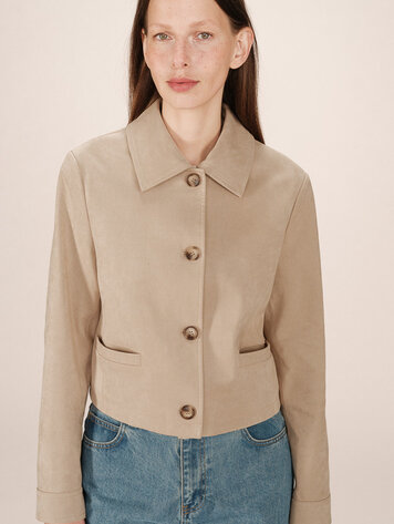 Grace & Mila Sullivan Greige Jacket