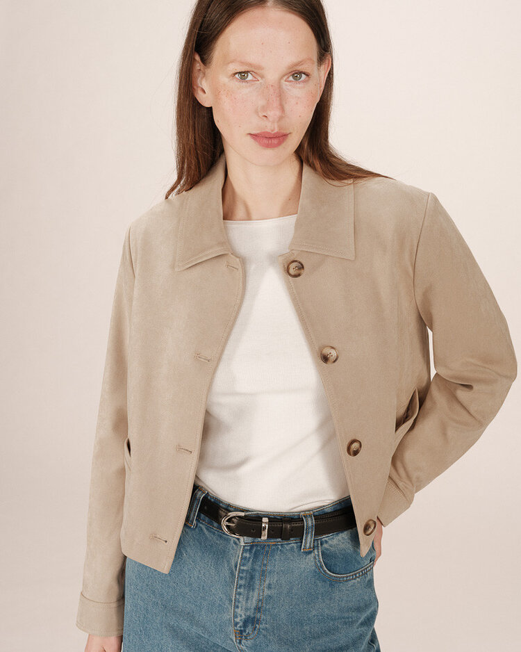 Grace & Mila Sullivan Greige Jacket