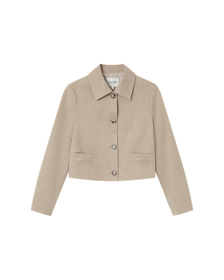 Grace & Mila Sullivan Greige Jacket