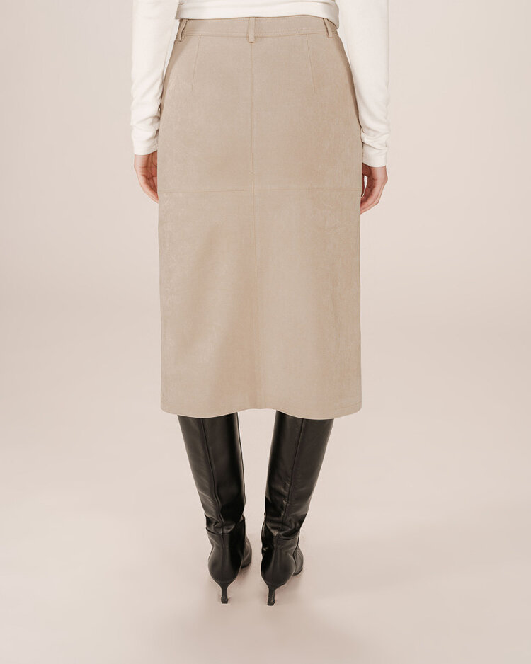 Grace & Mila Greige Sorry Skirt