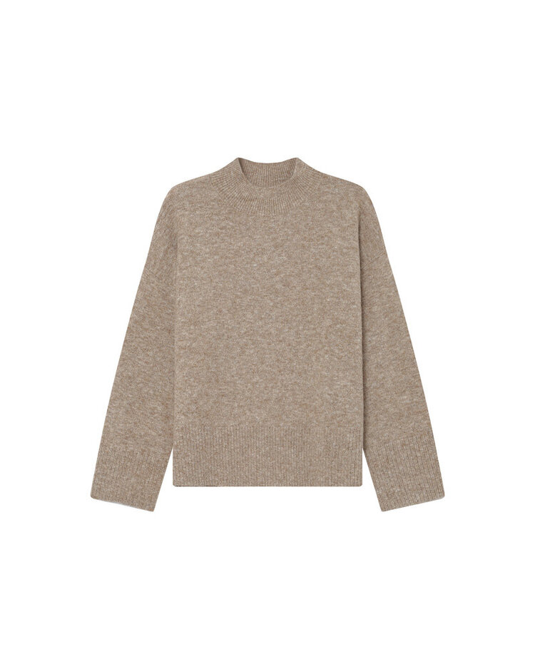 Grace & Mila Greige Salty Knit