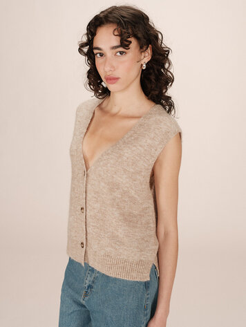 Grace & Mila Cardigan Santa Beige