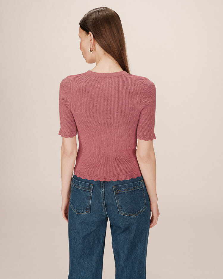 Grace & Mila Pull Terracotta Saturne