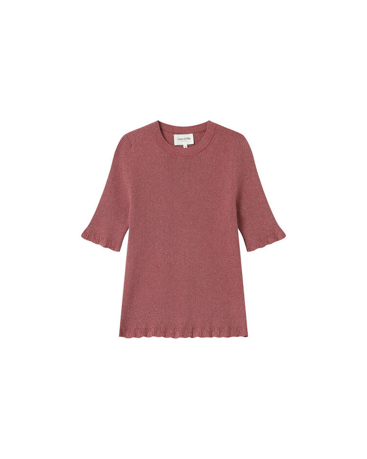 Grace & Mila Pull Terracotta Saturne