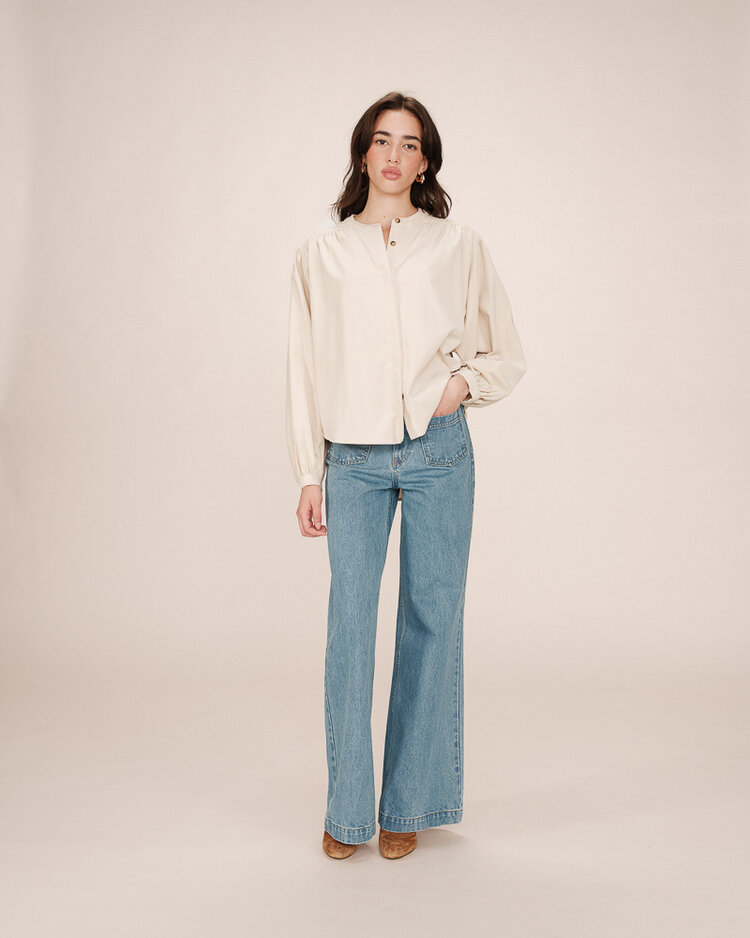 Grace & Mila Blouse Suri Ecru