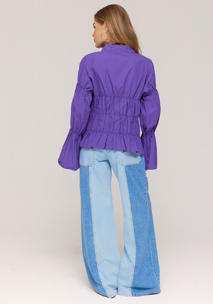 Harper & Yve Blouse Senna - deep violet