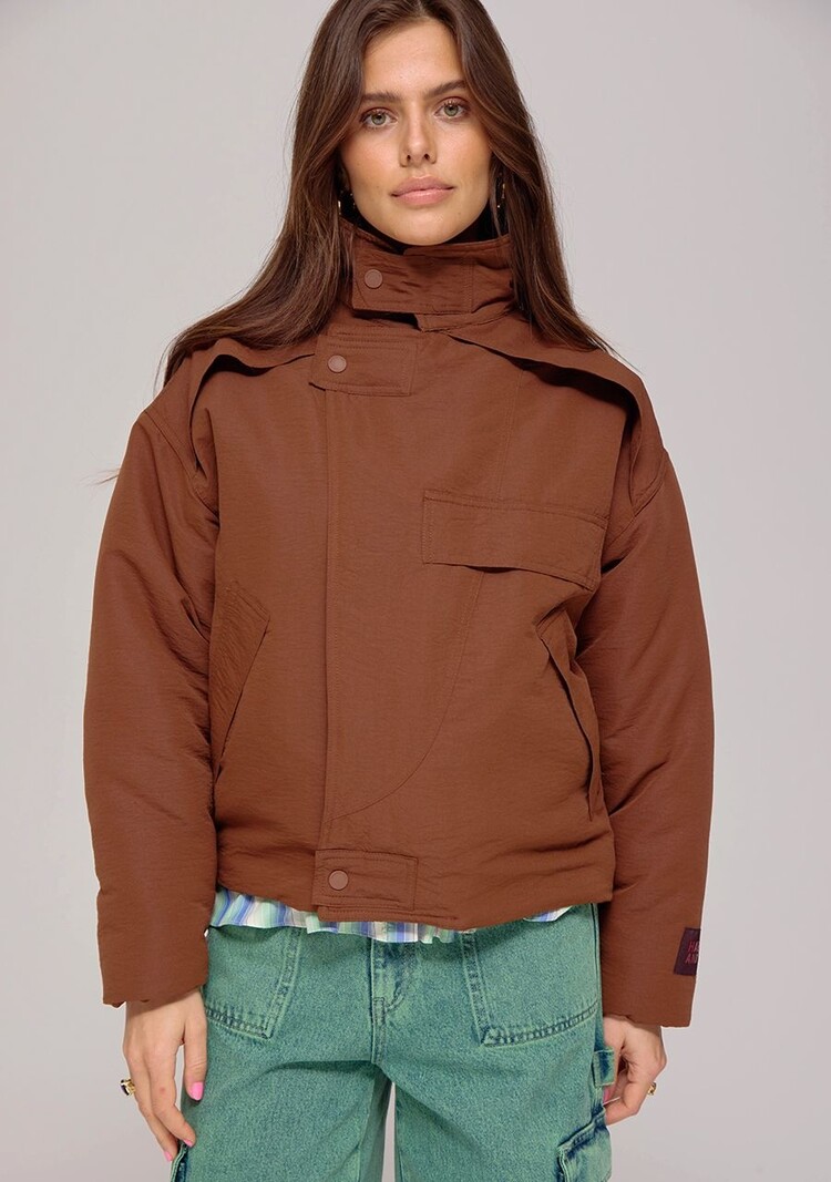 Harper & Yve Audrey Jacket - dark fudge