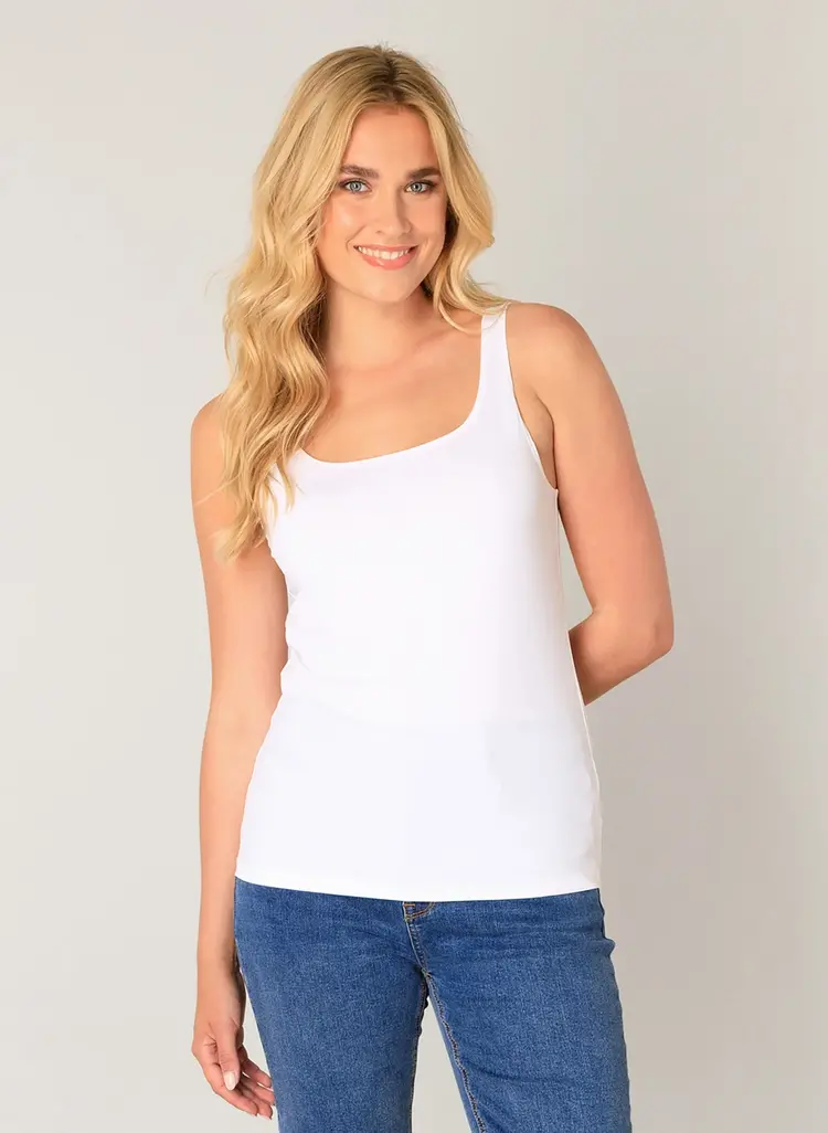 Base Level Yan Top - white