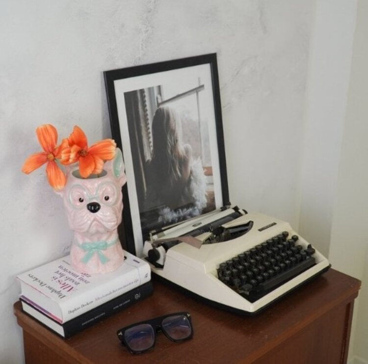 House Vitamin Vase -Flower Vase Dog - Pink/ Mint - 13,5x14,5x23cm