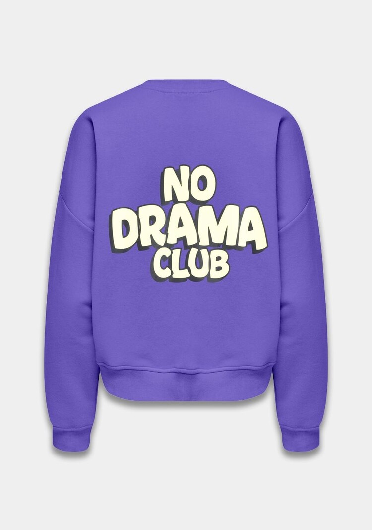 Harper & Yve No Drama Club Swaeter -  deep violet