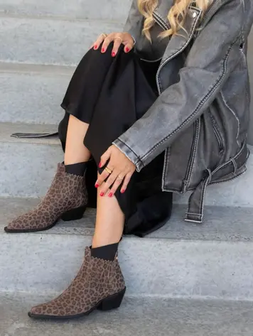 Copenhagen Shoes The Walking Boot - leopard