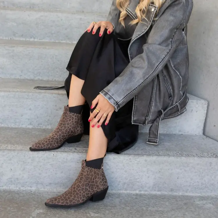 Copenhagen Shoes The Walking Boot - leopard