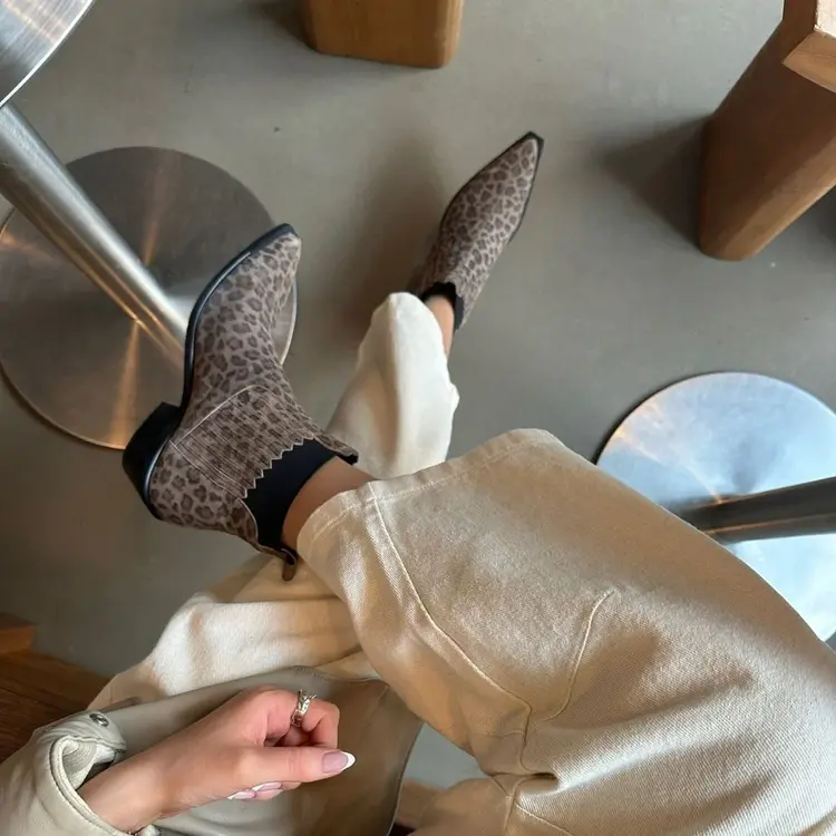 Copenhagen Shoes The Walking Boot - leopard