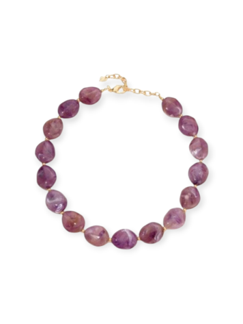 Aylin Necklace - purple