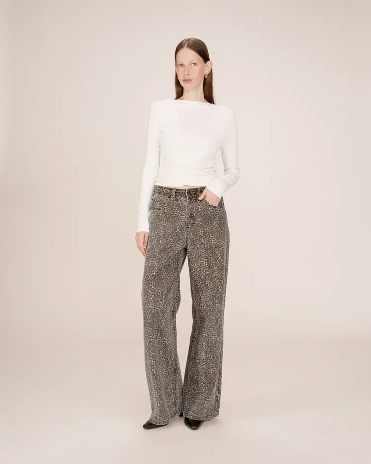 Grace & Mila Socca Jeans - leopard