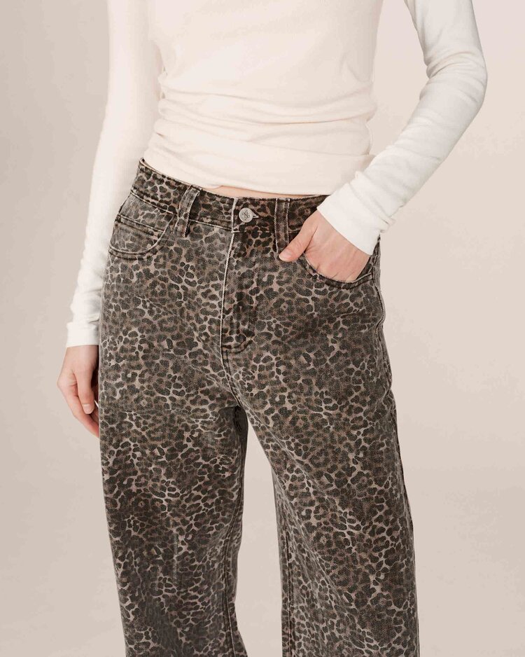 Grace & Mila Socca Jeans - leopard