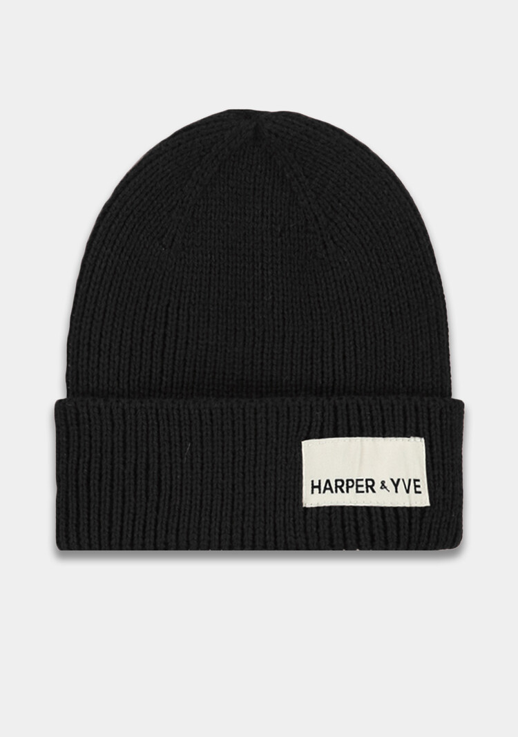 Harper & Yve Harper Beanie Black