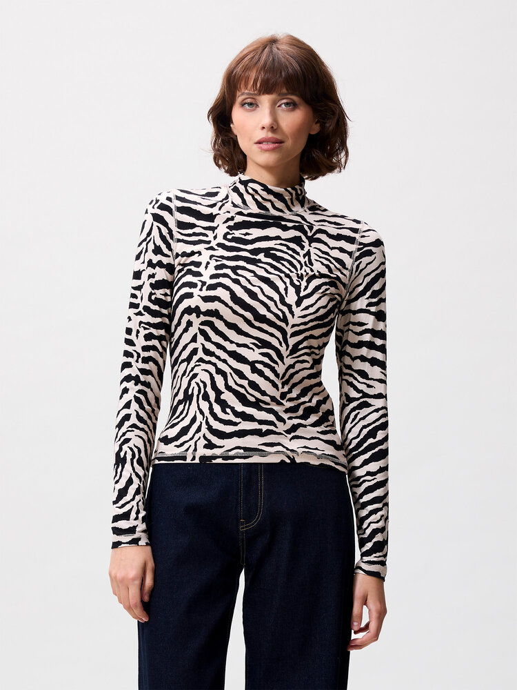 Catwalk Junkie Zebra long sleeve - cement