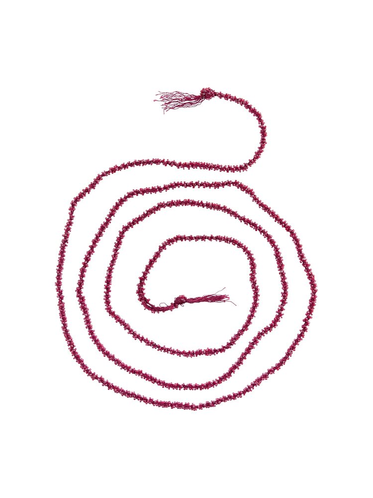 Catwalk Junkie Beaded Cord - berry