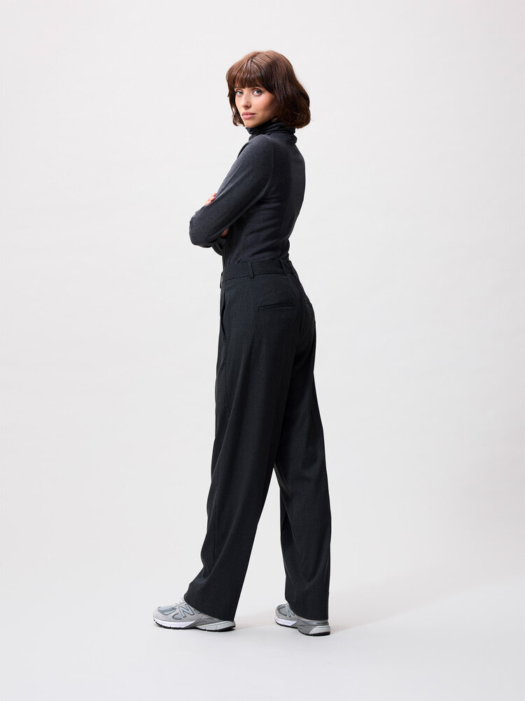 Catwalk Junkie Super soft turtle neck long sleeve - antra melange