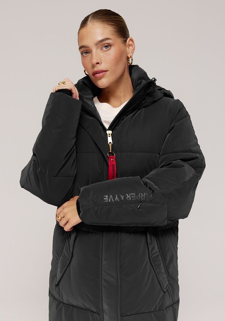 Harper & Yve Yitty Coat - Black