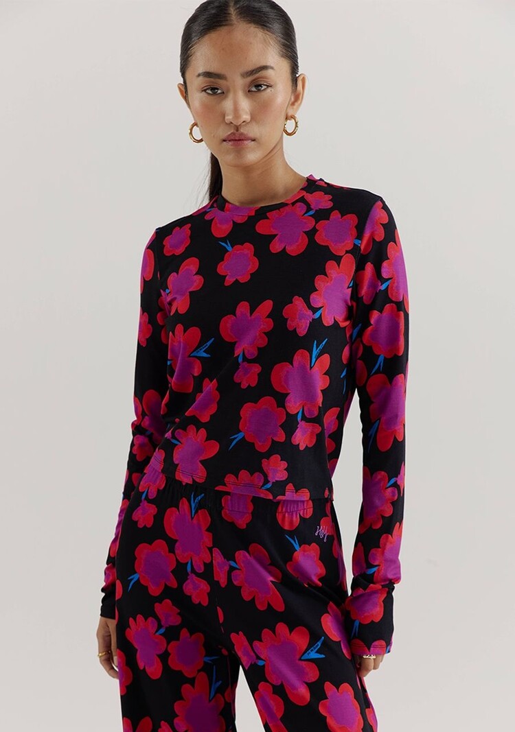 Harper & Yve Jeff Top - romance rose