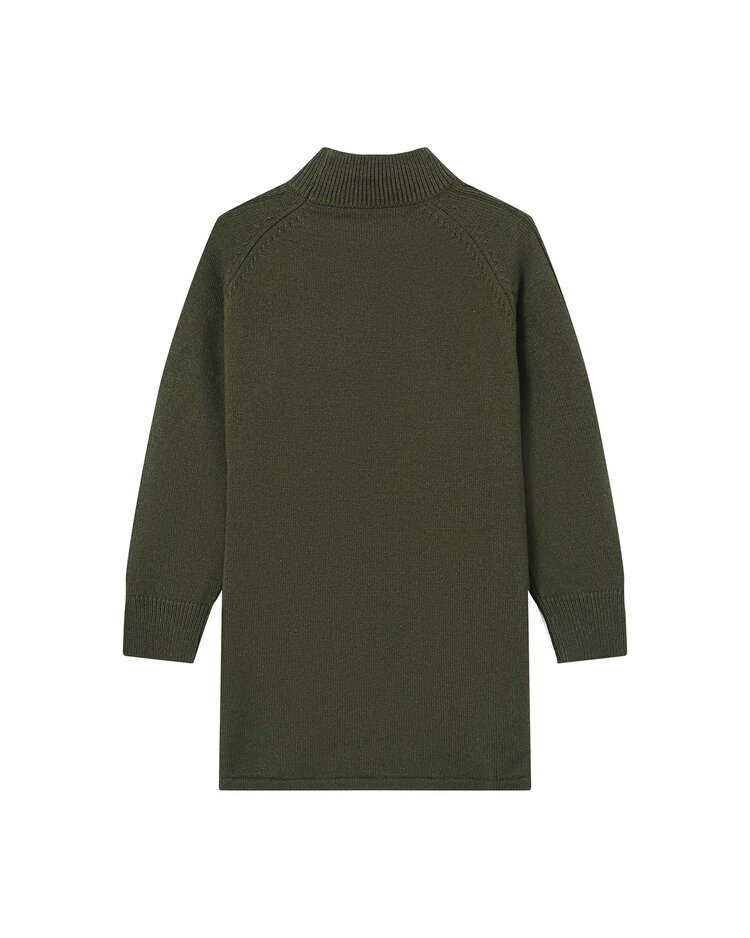 Grace & Mila Knitted Short Dress Sandrine - kaki