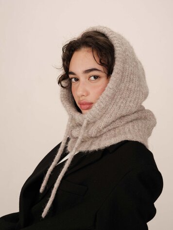 Grace & Mila SAMOURAI Balaclava - taupe