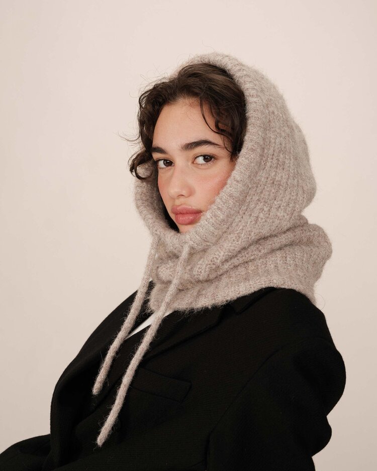 Grace & Mila SAMOURAI Balaclava - taupe