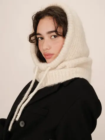 Grace & Mila SAMOURAI Balaclava - vanille