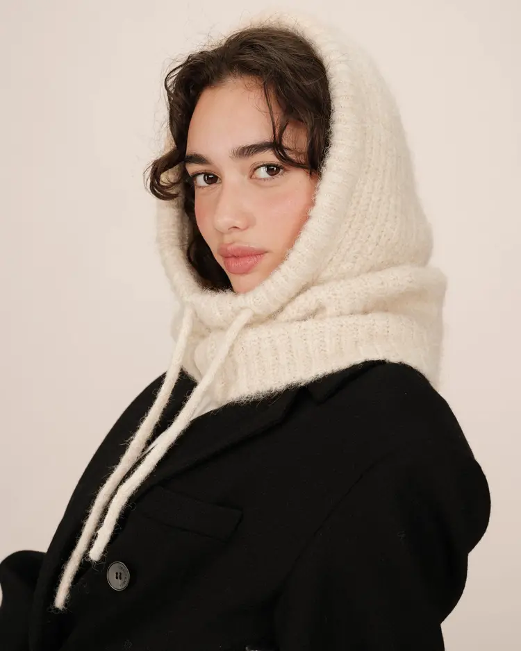 Grace & Mila SAMOURAI Balaclava - vanille