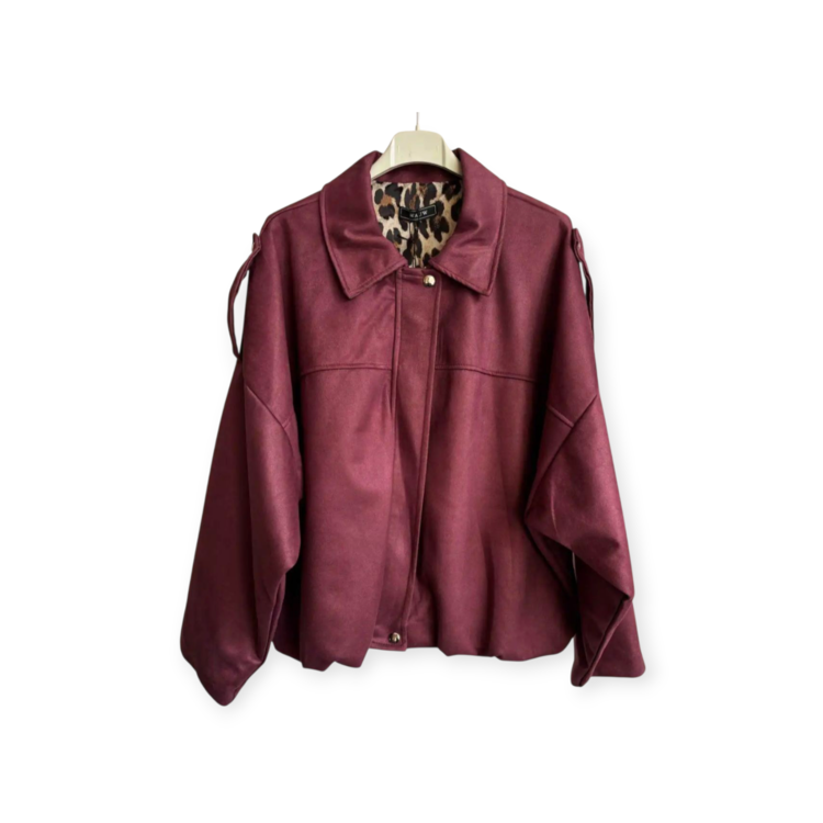Grace Jacket - bordeaux rood
