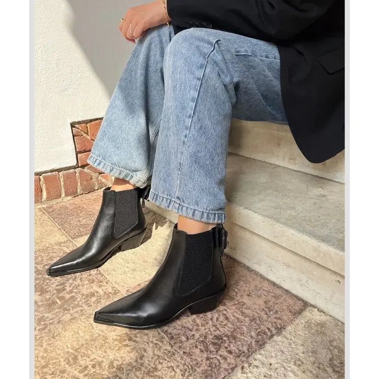 Copenhagen Shoes JUST THEN Chelsea-Boots - black