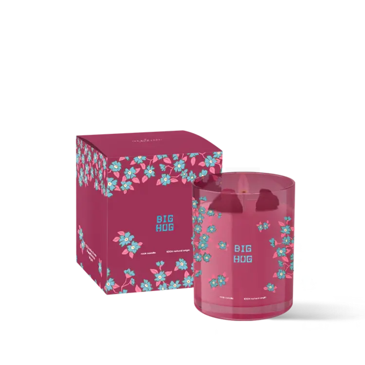 The Gift Label Amsterdam Crystal Candle 175gr - Big Hug - Naturals FW25