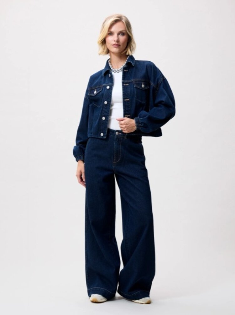 Catwalk Junkie Wide leg jeans - dark blue