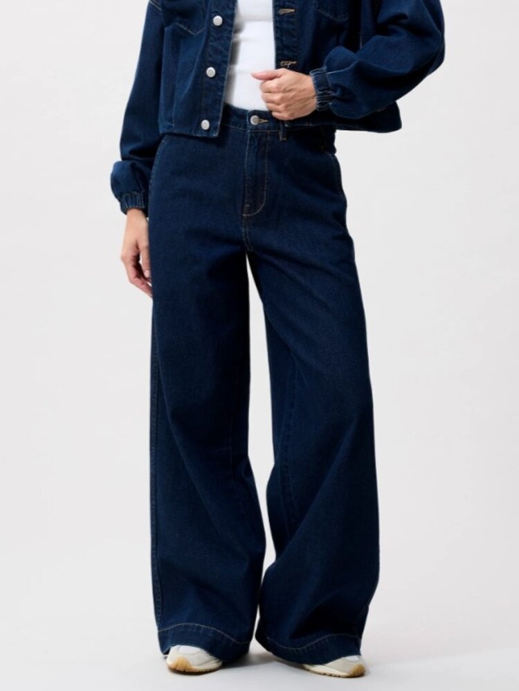 Catwalk Junkie Wide leg jeans - dark blue