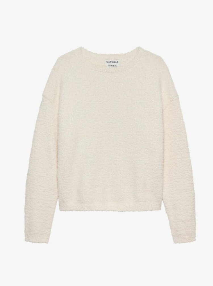 Catwalk Junkie Teddy knit - egret