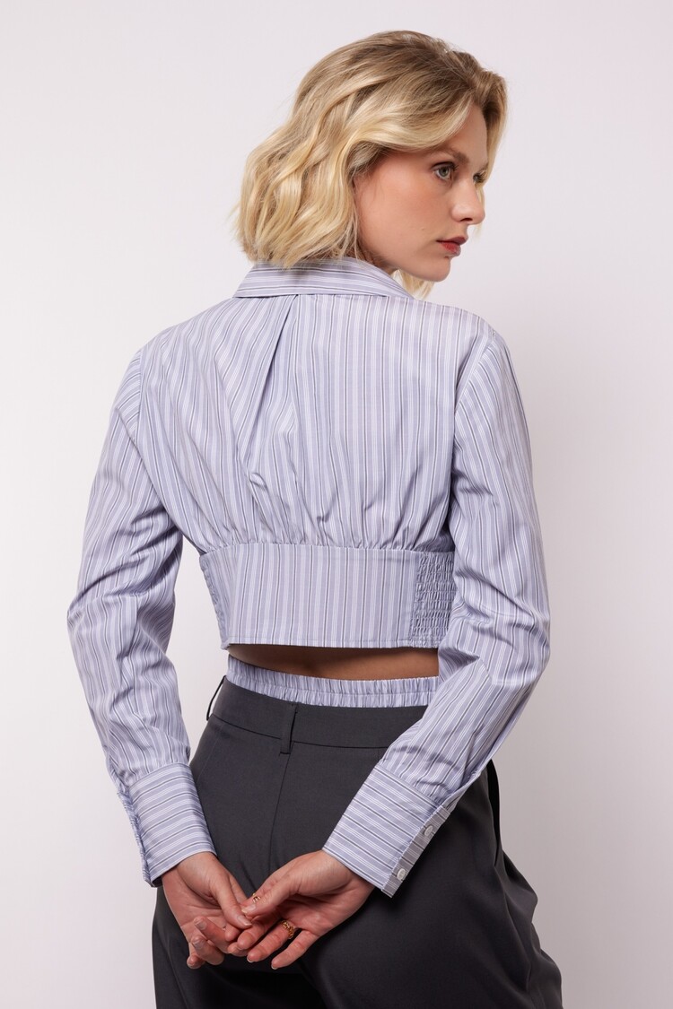 FLURESK Nivya blouse - Light Grey