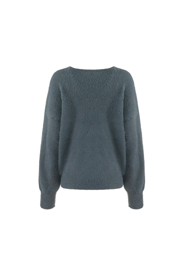 FLURESK Carys knit sweater- Shadow Grey