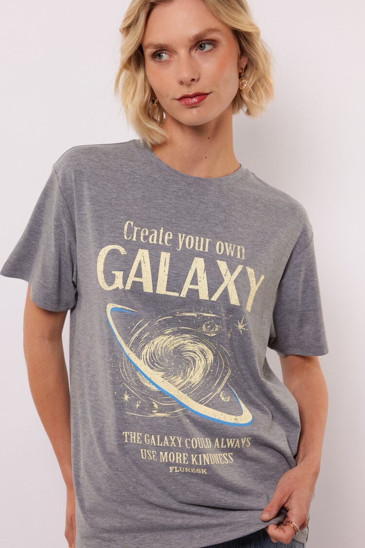 FLURESK Moira t-shirt - Shadow Grey