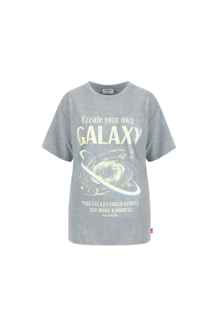 FLURESK Moira t-shirt - Shadow Grey