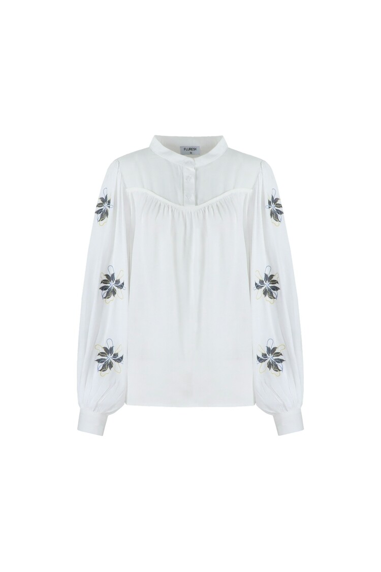 FLURESK Kiera blouse -  Offwhite