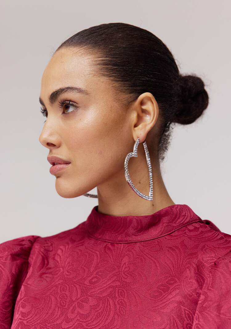 Harper & Yve Love Earring - silver