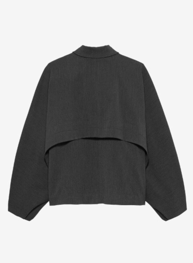 Catwalk Junkie Cape Jacket - dark grey melange