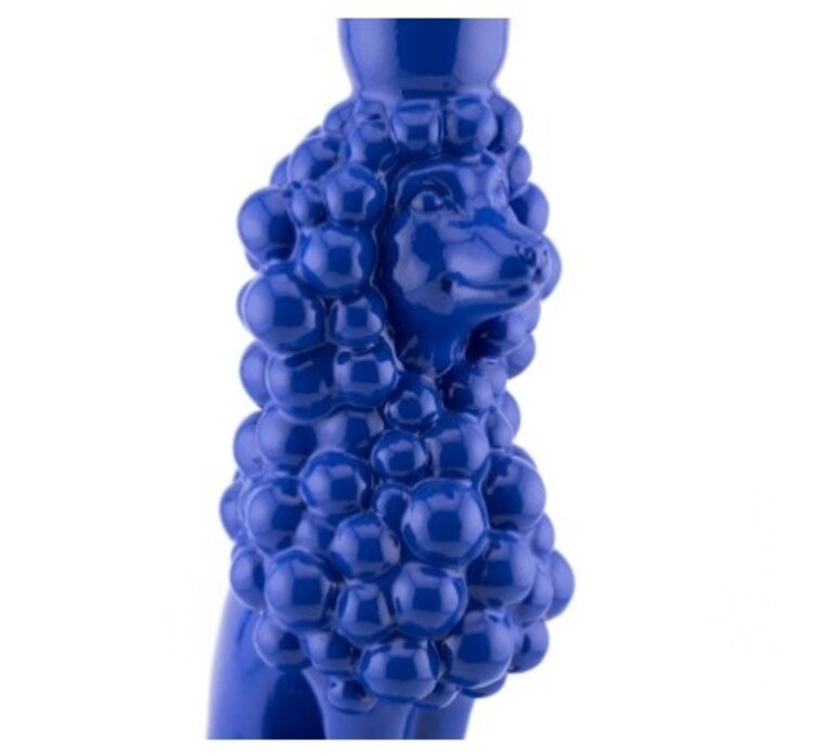 Candlestick Poodle - bleu - 10,5 x 10 x 25,2 cm