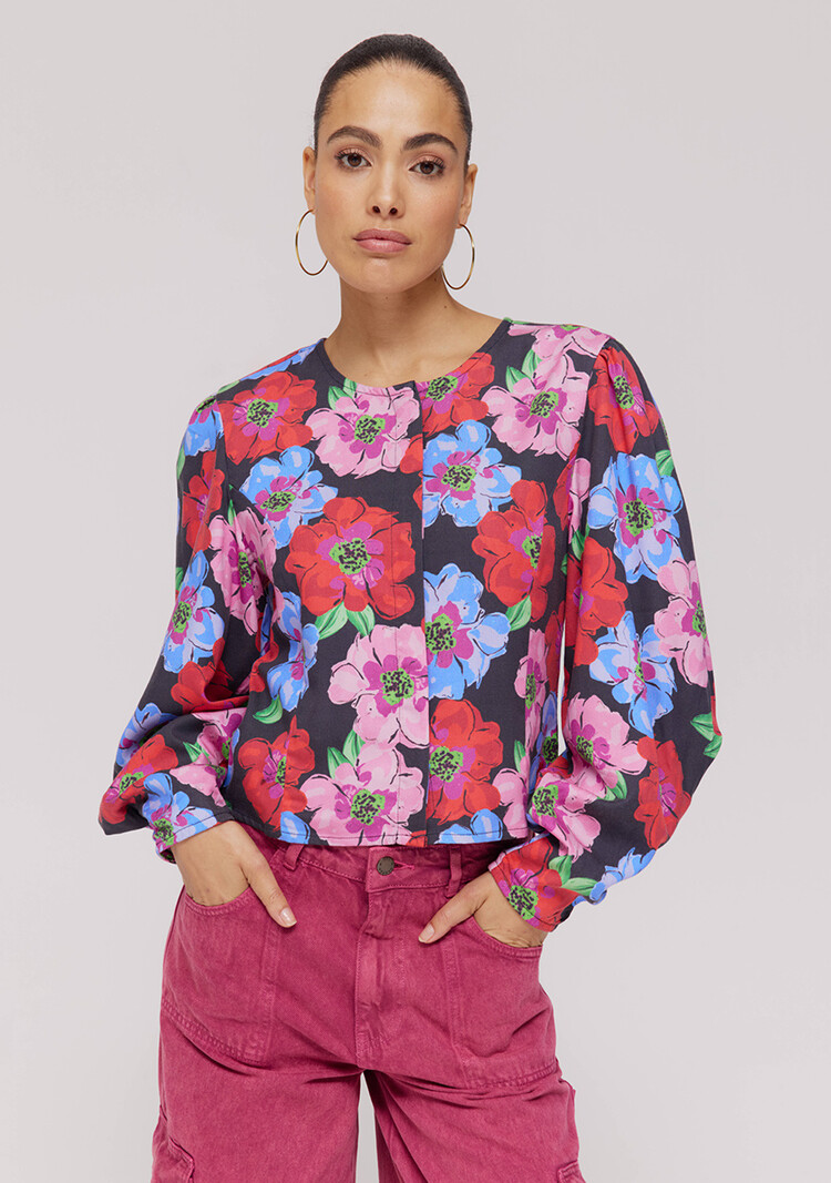Harper & Yve Cassie Blouse - multi flower
