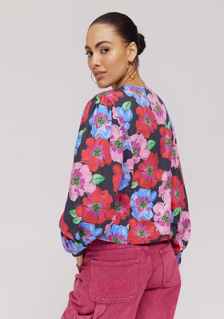 Harper & Yve Cassie Blouse - multi flower