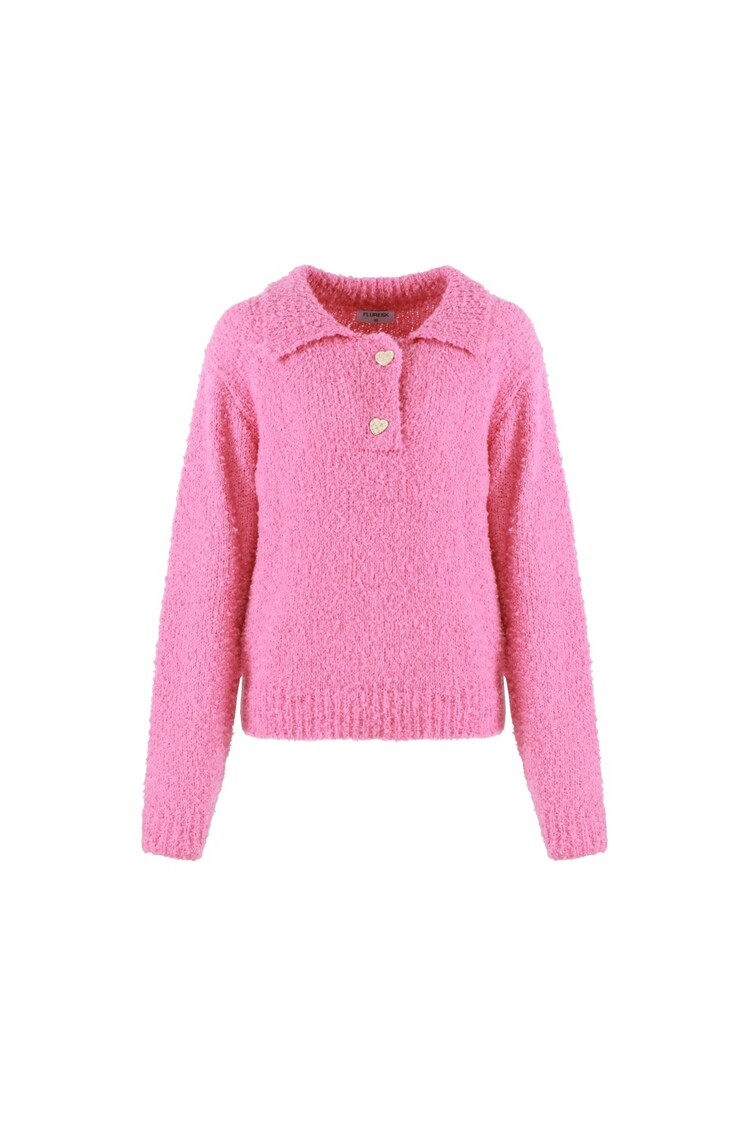 FLURESK Zorina Knit Sweater - pink