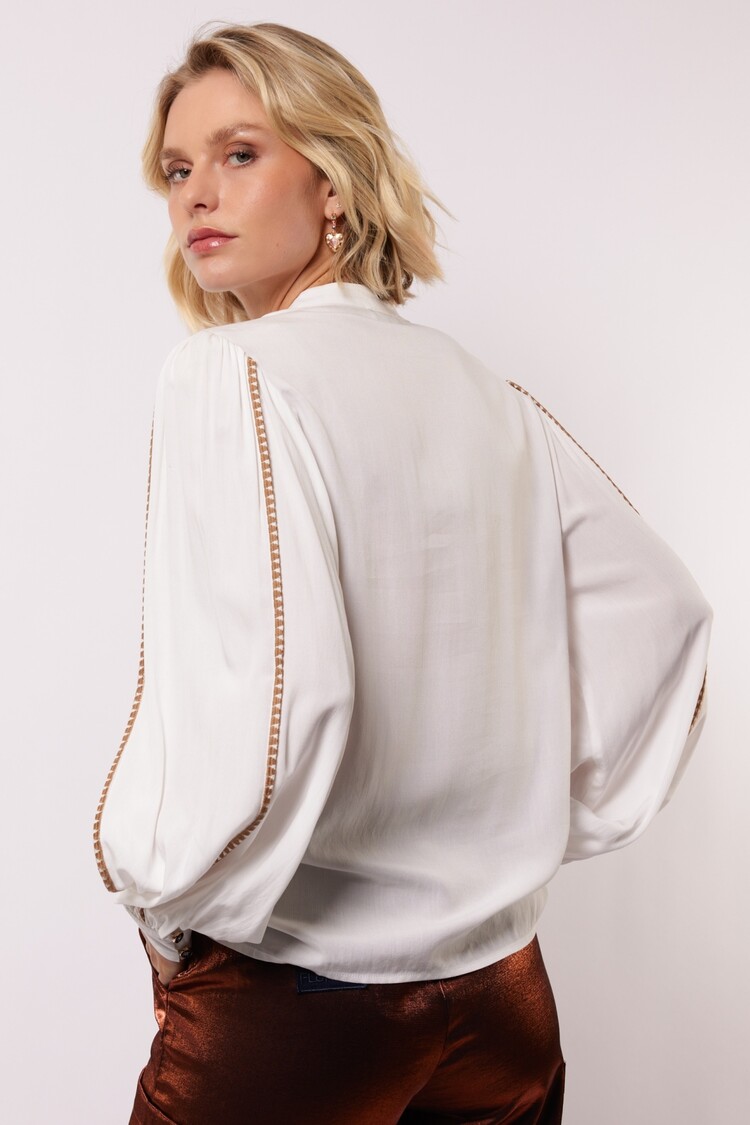 FLURESK Nooraya Blouse - off white