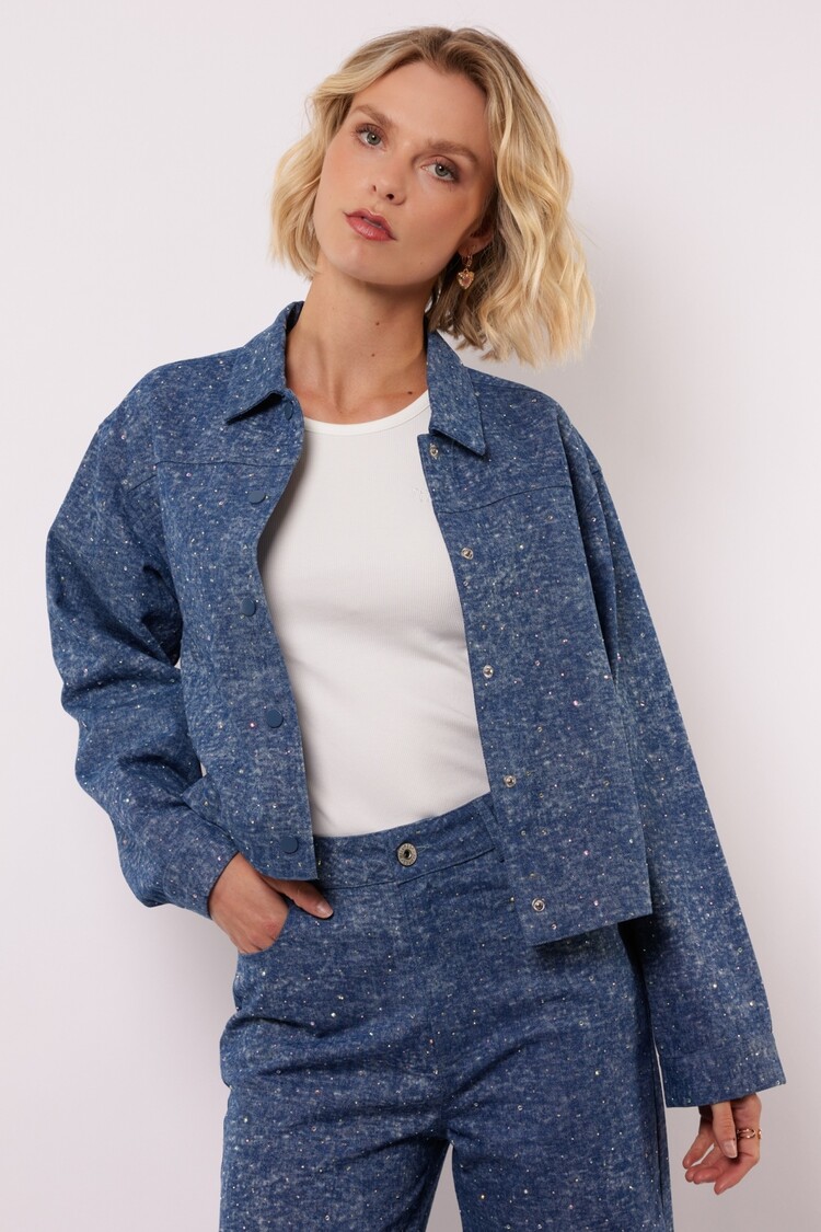 FLURESK Lucy Jacket - dark denim blue